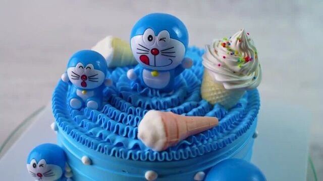 Идеи украшения торта дораэмон для именинников