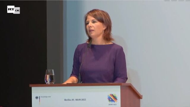 Live: annalena baerbock über den zukünftigen umgang mit russland