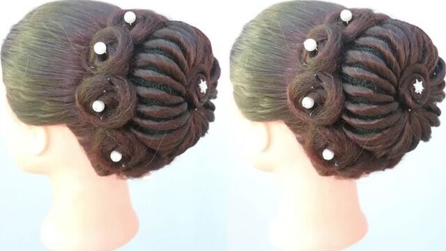 Beauty friend - 6 beautiful hairstyle for saree ｜｜ juda hairstyle ｜｜ simple hairstyle ｜｜ hairstyles for girls