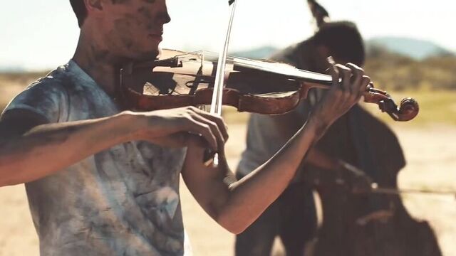 Take me to church - hozier (violin_cello_bass cover) - simply three