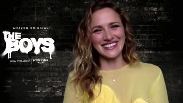 Shantel vansanten (becca butcher) from amazons the boys _ super lady hero hour