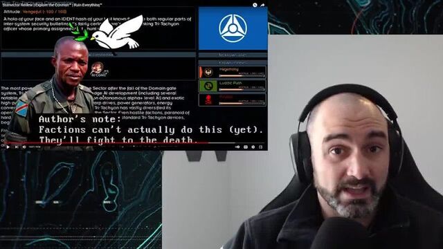 [combat veteran reacts] starsector review (ssethtzeentach) army combat veteran reacts