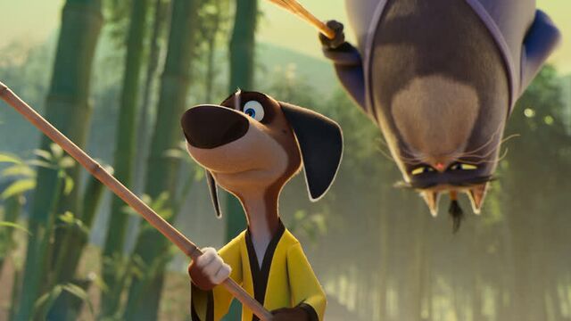 Пёс-самурай и город кошек — трейлер