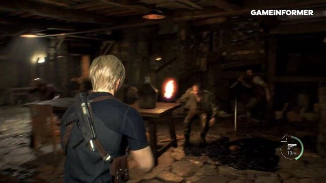 Resident evil 4 remake - game informer