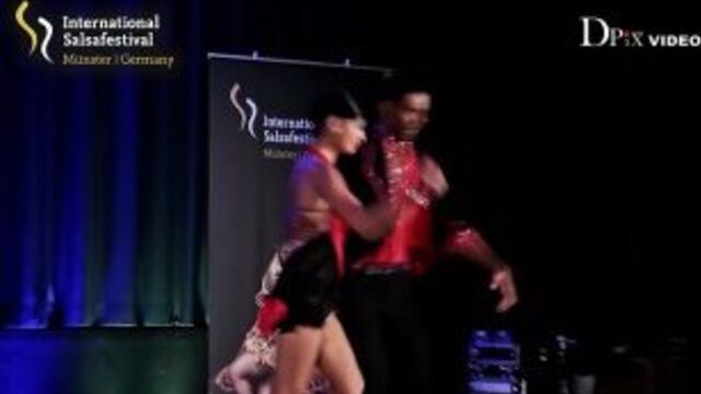 Neeraj maskara & olesya @ international salsafestival munster 2011