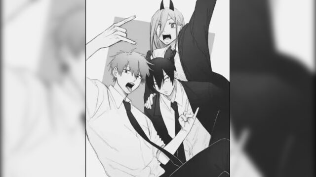 Chainsaw man / aki x power x denji - edit