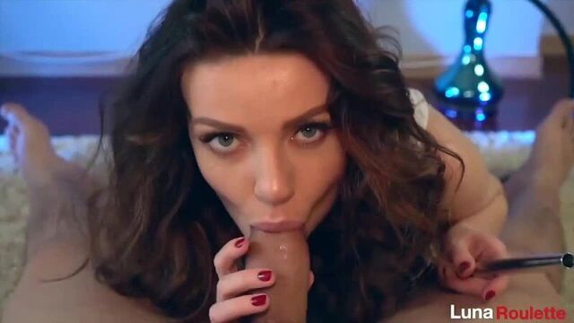 Luna roulette porn videos роскошный минет с дымком.720