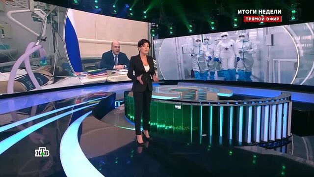 «итоги недели с ирадой зейналовой» в резервном госпитале в атц "москва"