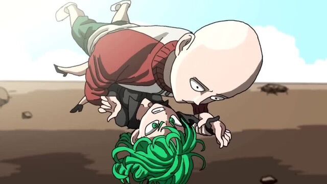 Сайтама против тацумаки (фан анимация)