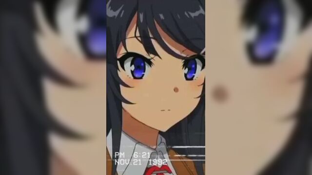 Этот глупый свин не понимает мечту-девочки зайки | май сакурадзима | anime edit