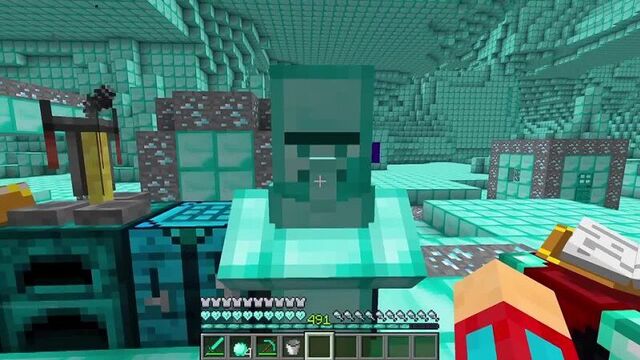 [компот] 24 часа играю в алмазный майнкрафт | компот minecraft