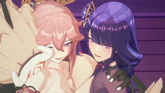 Hentai 3d - genshin impact capture yae miko 2 [big_g]