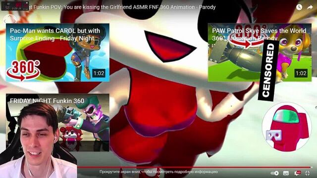 [mr dekart] пранк над гёрлфренд - испортили юбку ! - friday night funkin animation - анимация / реакция