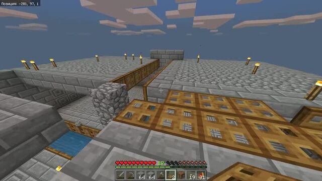 [эйзенхайм] майнкрафт выживание на острове скайблок #10 |улучшенная ферма опыта и мобов на skyblock!!!