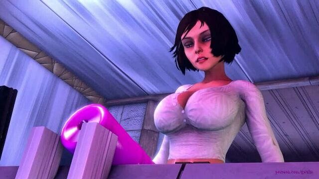 [хентай и сперма] | hentai cum: лаборатория элизабет футанари (gwsfm) [bioshock] (короткометражный фильм)