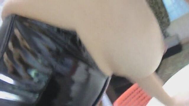 Жена в корсете пробка в ж***