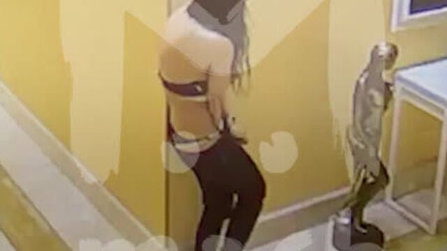 Полуголая проститутка разгромила элитный отель в москва-сити