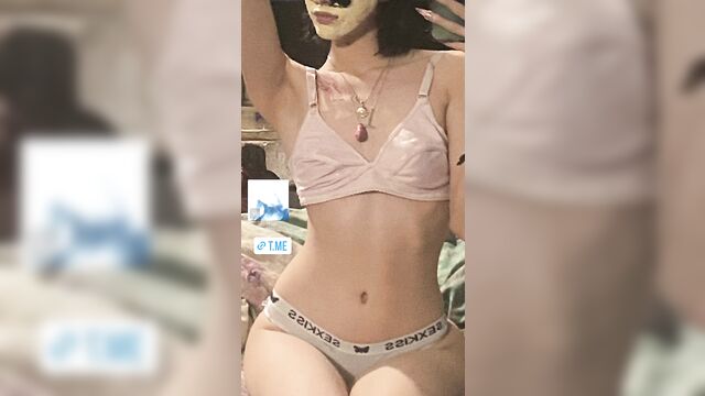 What a thin paraguayan woman does with her body to excite you