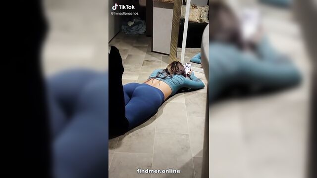 Bugs bunny challenge on tiktok with a naughty twist