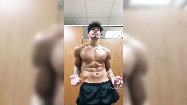 Latino guy chris montalvo shows his huge cock in nudes