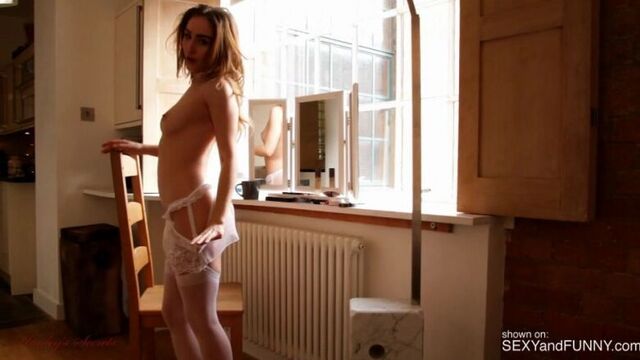 Rachelle summers puts on make up, takes off clothes