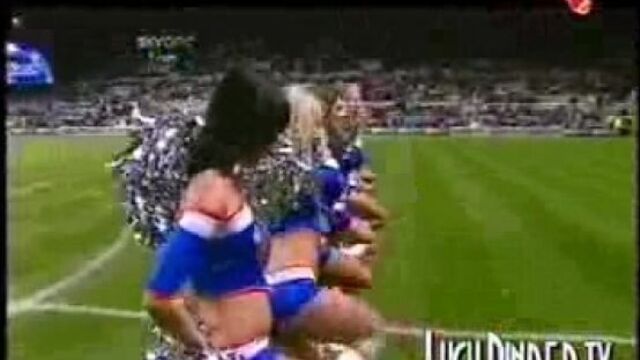 The match routine lucy pinder cheerleaders
