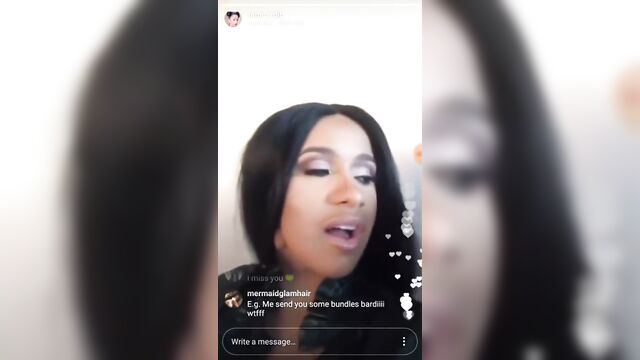 Cardi b moaning like a slut in hot videos