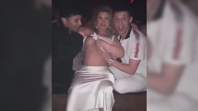 A nice chick was crowned and she sang a fun song