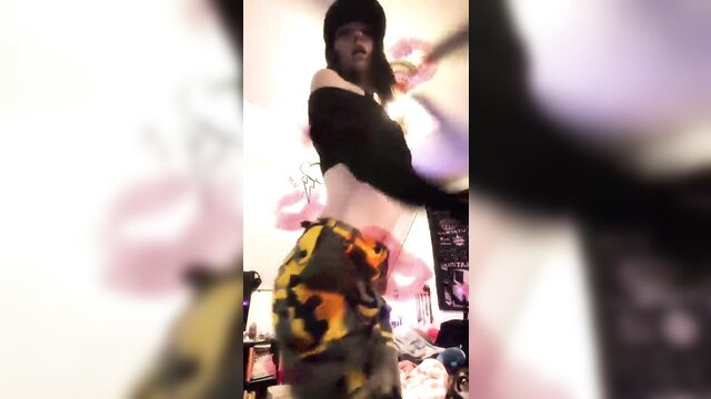 This teen snowbunny is a slutty bitch who loves bbc more than life