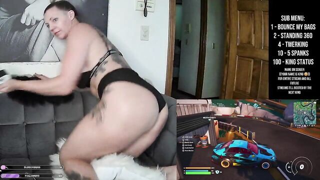 A hot stream on kick with a dick xd 2