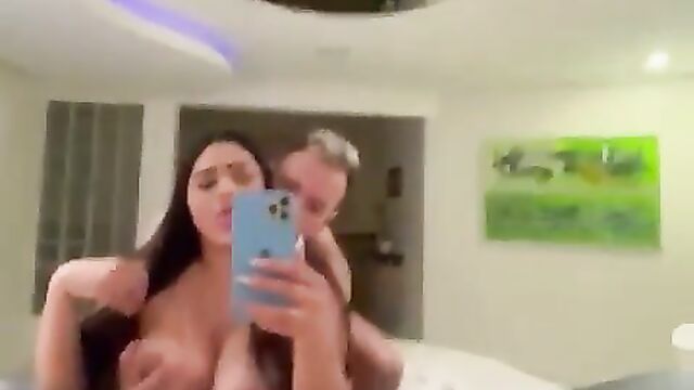 Bianka nascimento has a hot cock to suck and fuck with nicolly spyller