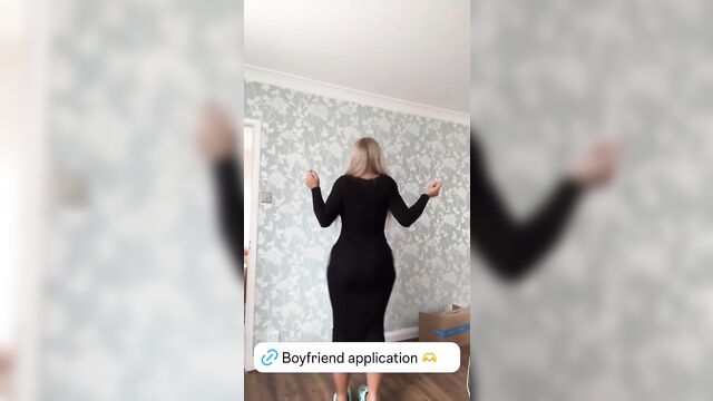 Juicy pawg ass clapping in slow motion video