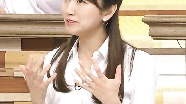 Mini-skirted japanese anchor takeda yurika is too enticing to resist