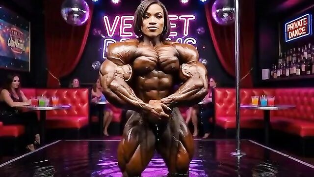 The second part of the bodybuilding strip club is really excellent!