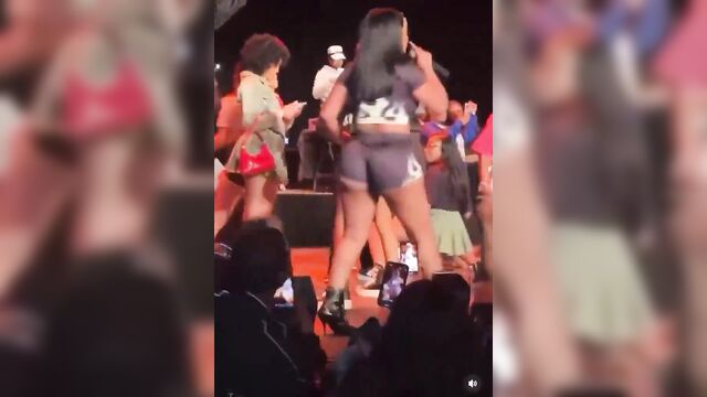 Rapper succubus stunnagirl gets fucked by a demon on cam