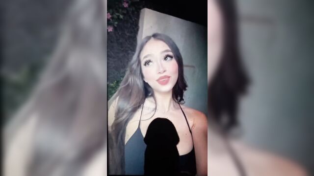 Yajana cano gets her face covered with cum