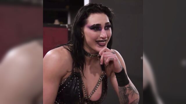 Rhea ripley's nipple slip moment on netflix is unreal