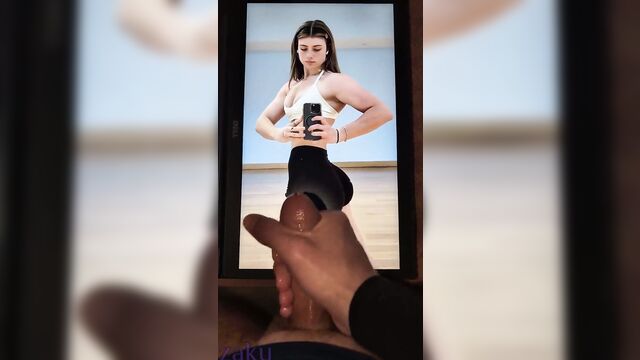 Faith ordway gets her face covered with cum in this tribute video