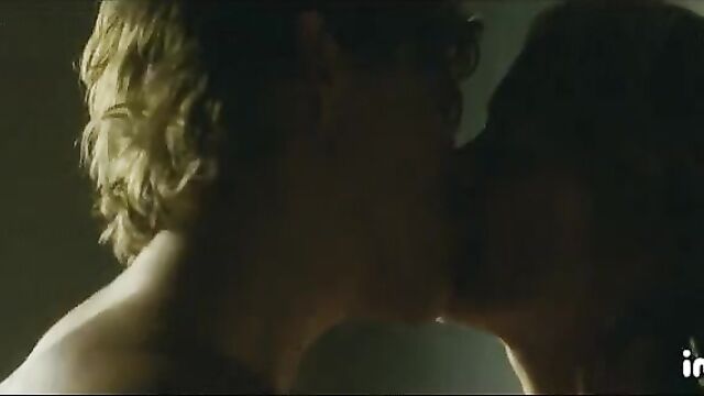 Two moms are trying to seduce a young man in this taboo video