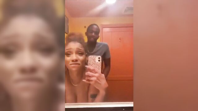 Bahamian guy fucked his girl on lunch break