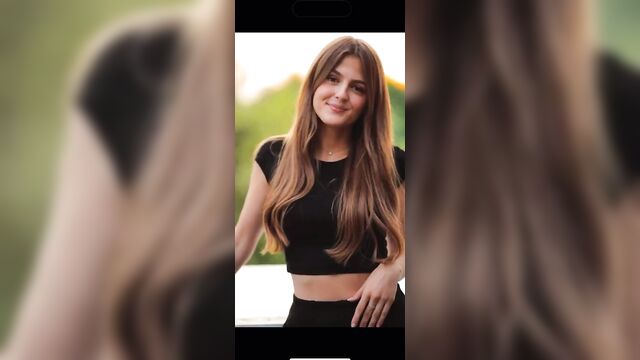 A hot german teen girl melina may shooting a new video