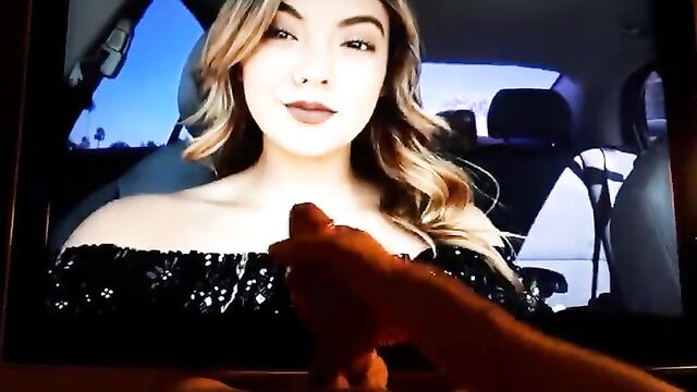 A cute brunette with a delicious ass gets creamed