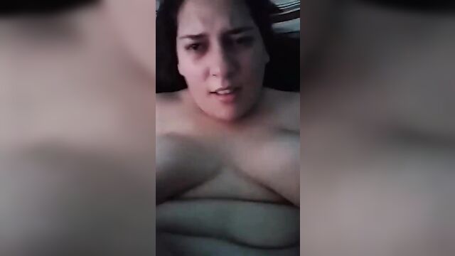 Busty wife jumps on her man’s cock with her big tits