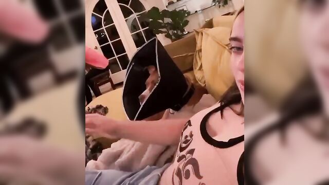 The music star billie eilish shakes her big boobs in hot video