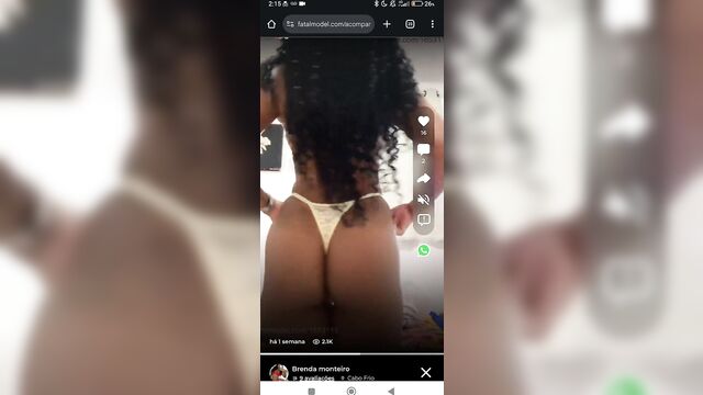 Hot and juicy brenda in action