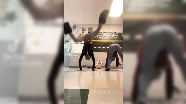 Hot ebony and latina tiktok girls twerking their juicy asses in thot outfits