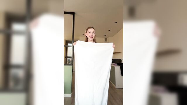 An 18-year-old girl with a tight body gets fucked hard