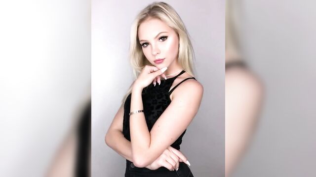 Jordyn jones in a trance, activated by skynet or aivideo magic