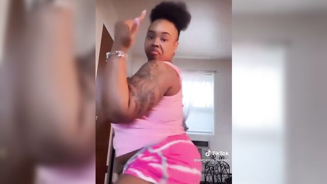 A woman with a big ass enjoys intense sex