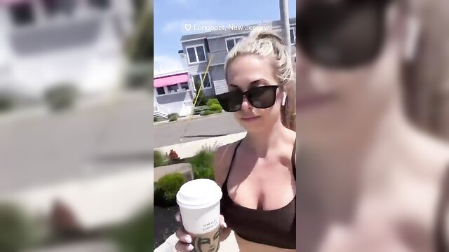 Erin kate dolan’s big tits and sexy legs action
